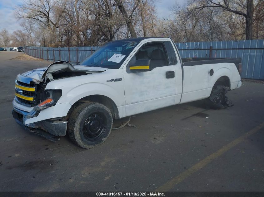 VIN 1FTNF1CF8EKD64270 2014 Ford F-150, XL no.2