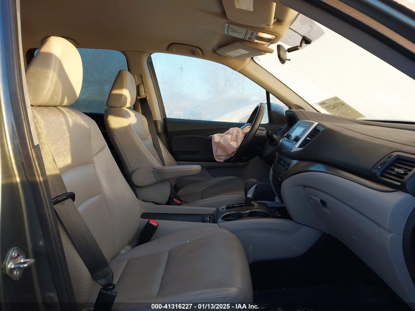 2017 HONDA RIDGELINE RTL - 5FPYK3F53HB004663