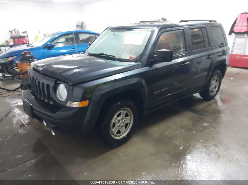 VIN 1C4NJPBB2FD158271 2015 Jeep Patriot, Sport no.2