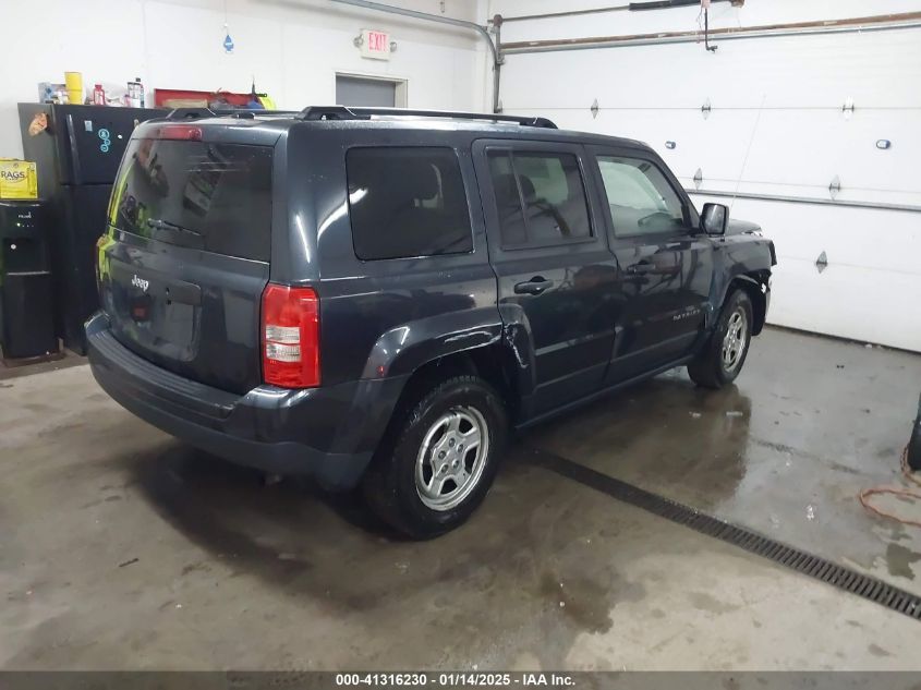 VIN 1C4NJPBB2FD158271 2015 Jeep Patriot, Sport no.4