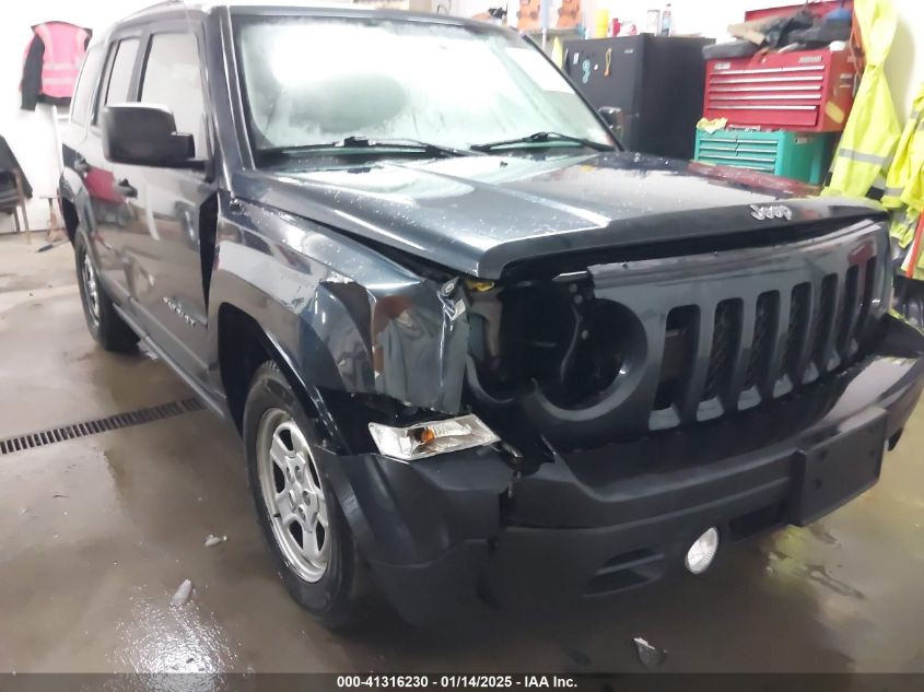 VIN 1C4NJPBB2FD158271 2015 Jeep Patriot, Sport no.6