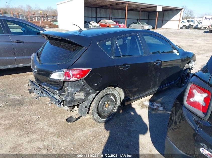 2011 MAZDA MAZDASPEED3 VIN: JM1BL1K41B1448427