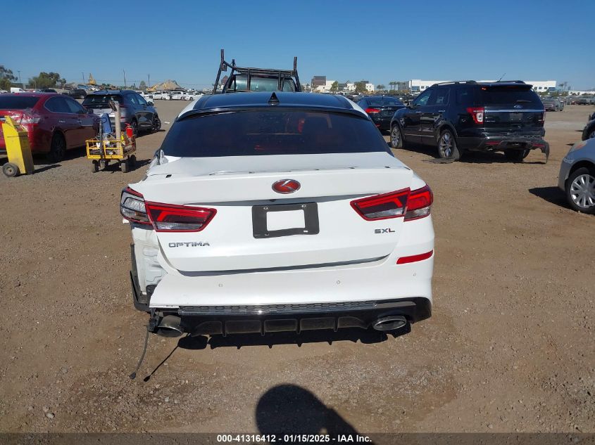 2019 Kia Optima Sx Turbo VIN: 5XXGV4L26KG379995 Lot: 41316412