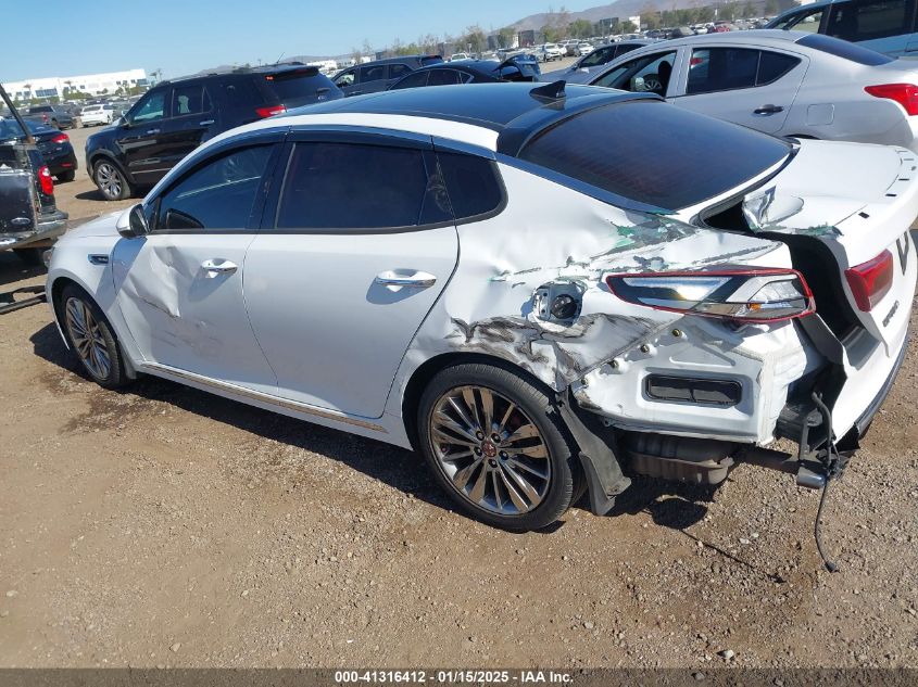 2019 Kia Optima Sx Turbo VIN: 5XXGV4L26KG379995 Lot: 41316412