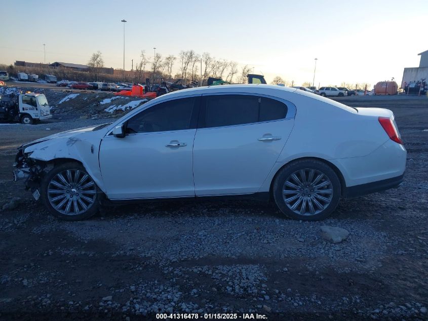 2014 Lincoln Mks VIN: 1LNHL9DK0EG604216 Lot: 41316478