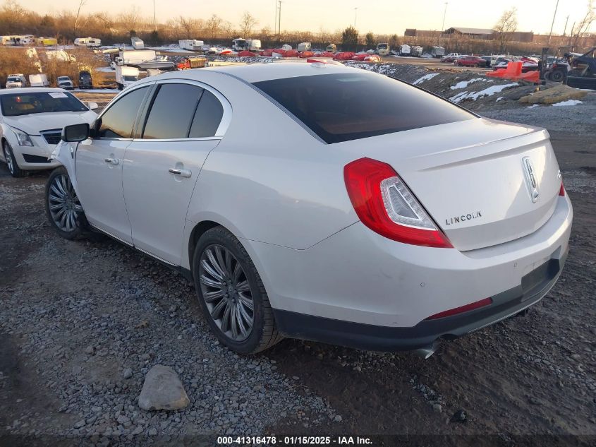 2014 Lincoln Mks VIN: 1LNHL9DK0EG604216 Lot: 41316478