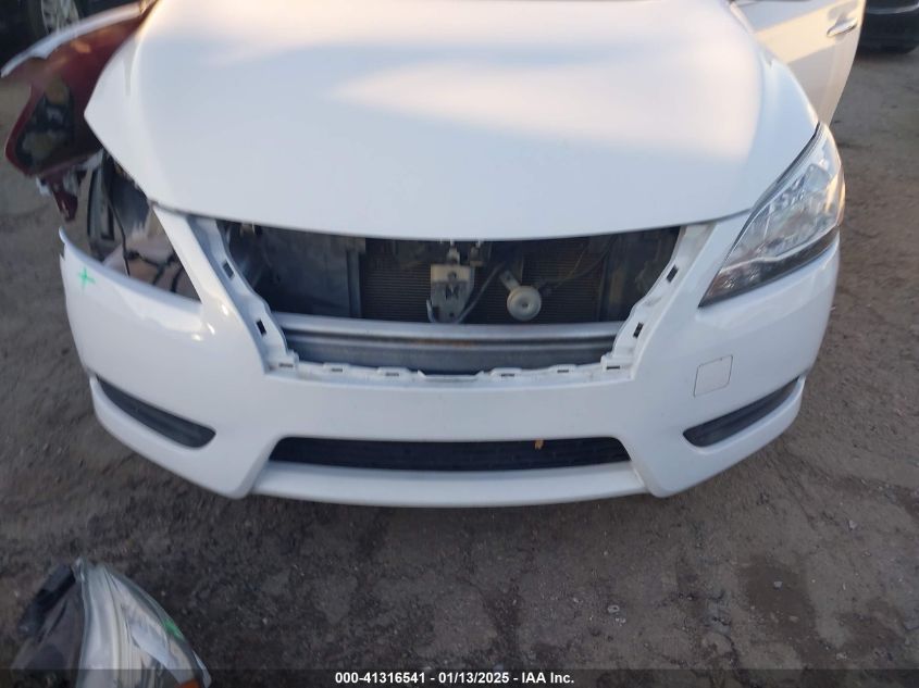 2015 Nissan Sentra S VIN: 3N1AB7AP8FY374909 Lot: 41316541