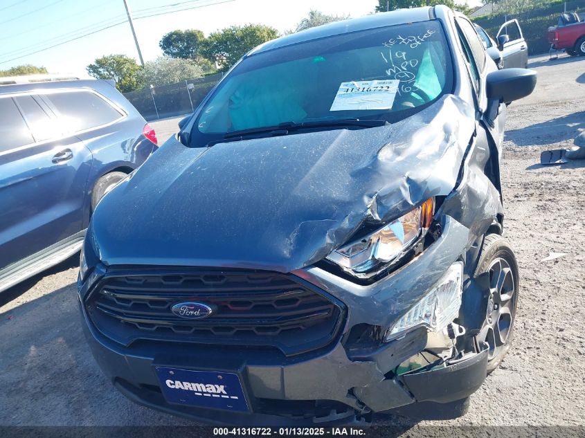 VIN MAJ6S3FL4KC300963 2019 FORD ECOSPORT no.12