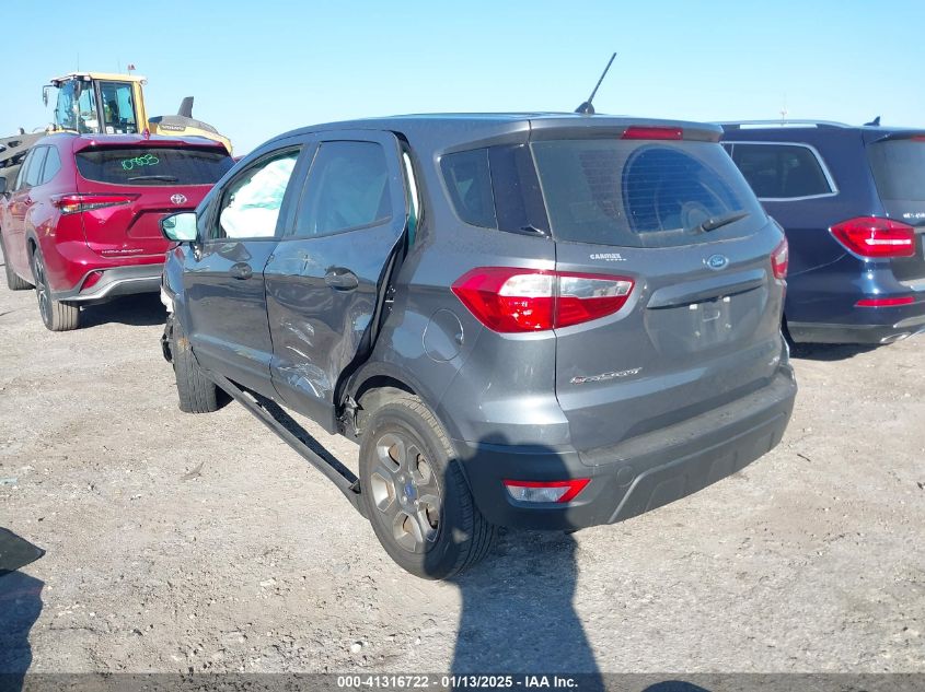 VIN MAJ6S3FL4KC300963 2019 FORD ECOSPORT no.3