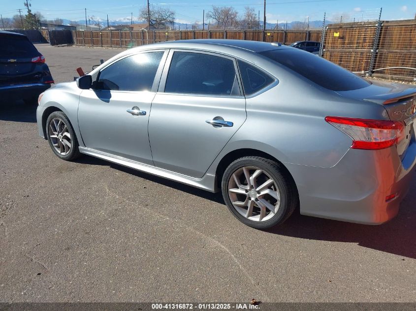 VIN 3N1AB7APXDL744302 2013 Nissan Sentra, SR no.3