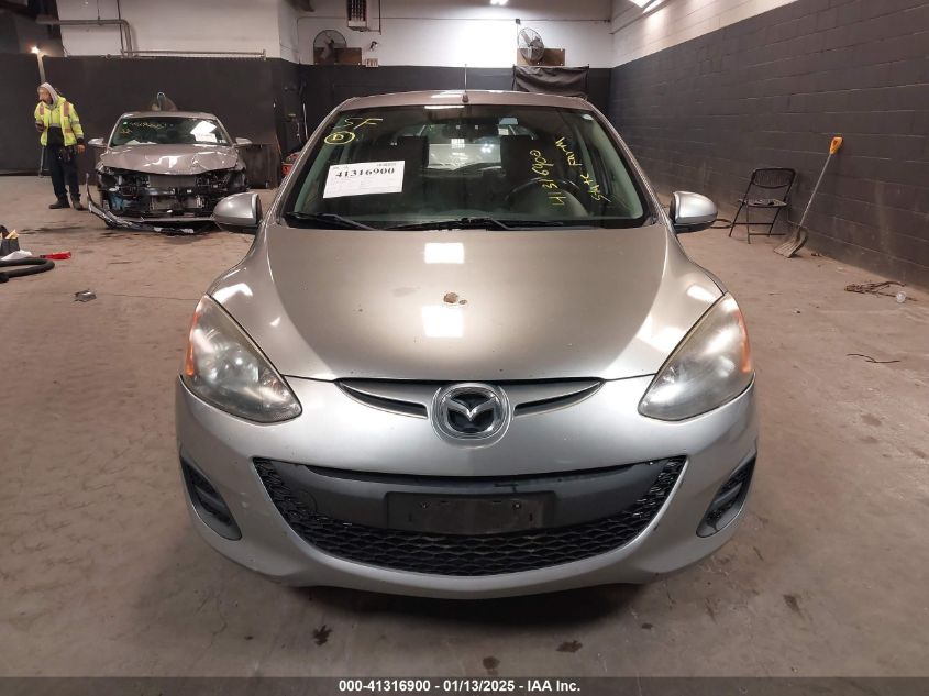 VIN JM1DE1KY8D0169992 2013 Mazda 2, Sport no.12