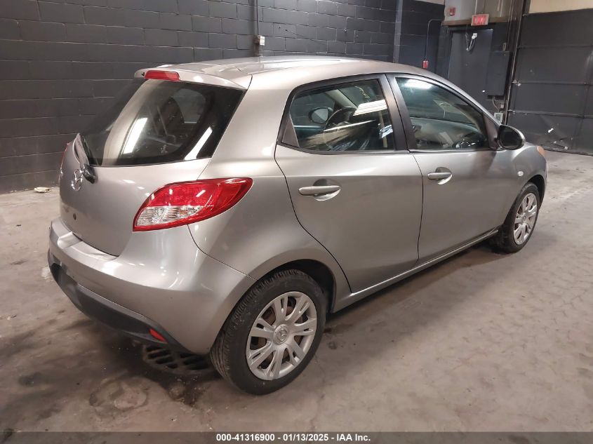 VIN JM1DE1KY8D0169992 2013 Mazda 2, Sport no.4