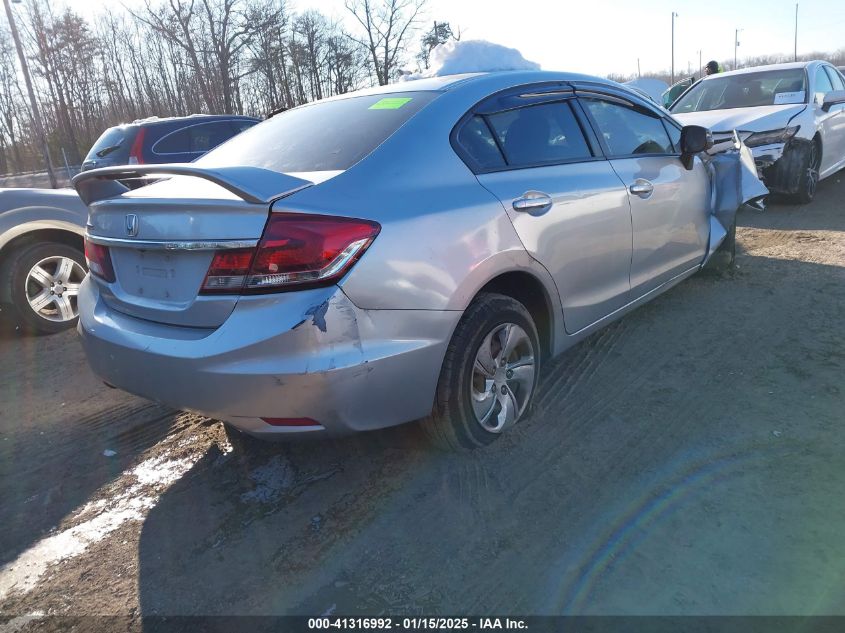 VIN 19XFB2F57DE241098 2013 HONDA CIVIC no.4