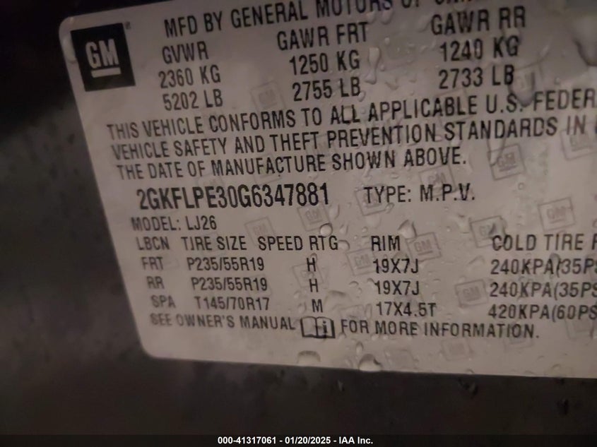 2016 GMC TERRAIN SLT - 2GKFLPE30G6347881