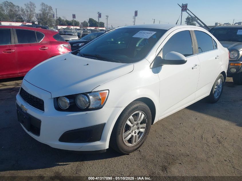 VIN 1G1JC5SH9D4142477 2013 Chevrolet Sonic, Lt Auto no.2