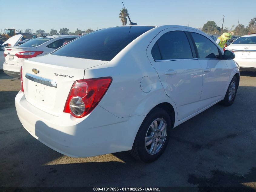 VIN 1G1JC5SH9D4142477 2013 Chevrolet Sonic, Lt Auto no.4