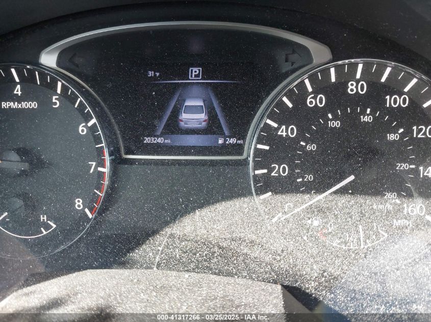 2016 Nissan Altima 2.5/2.5 S/2.5 Sl/2.5 Sr/2.5 Sv VIN: 1N4AL3APXGC168669 Lot: 41317266