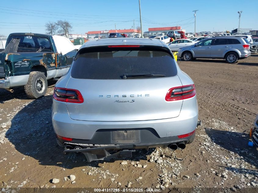2015 Porsche Macan S VIN: WP1AB2A57FLB50245 Lot: 41317295