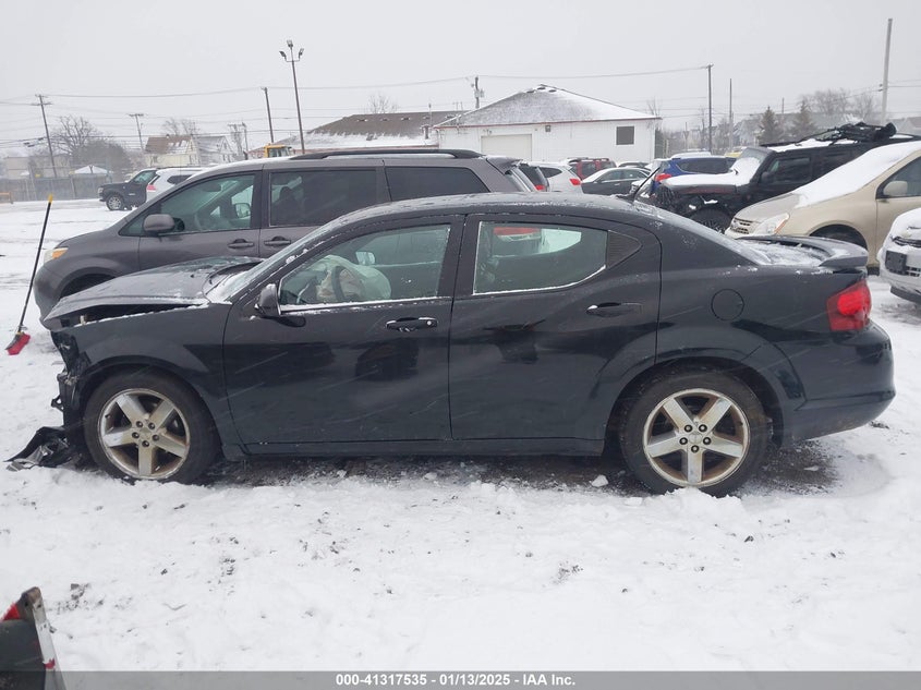2013 DODGE AVENGER SXT - 1C3CDZCG6DN544854