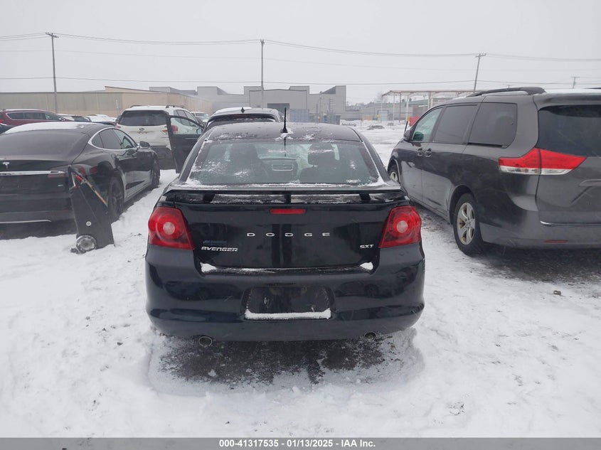 2013 DODGE AVENGER SXT - 1C3CDZCG6DN544854