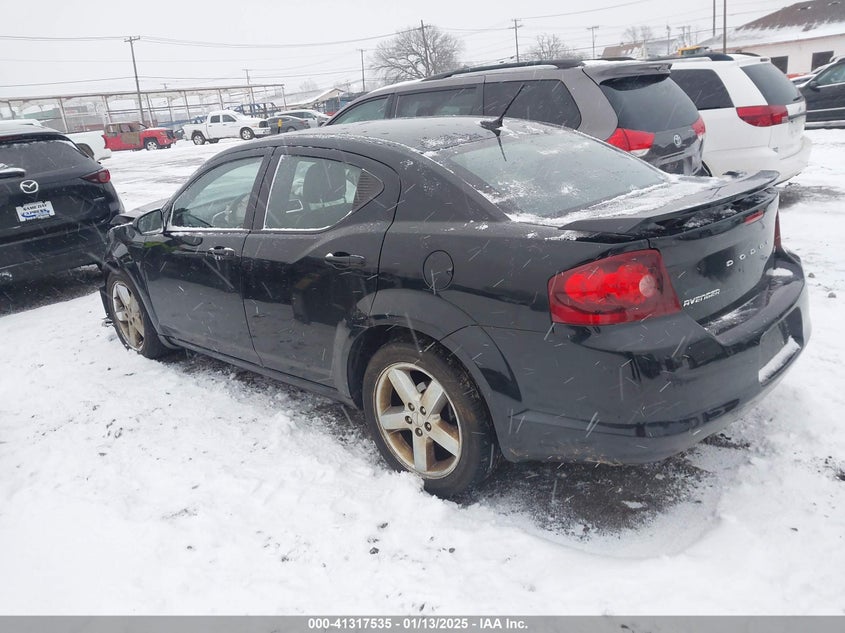 2013 DODGE AVENGER SXT - 1C3CDZCG6DN544854