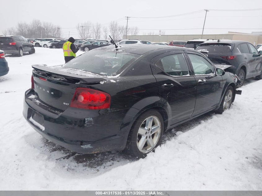 2013 DODGE AVENGER SXT - 1C3CDZCG6DN544854