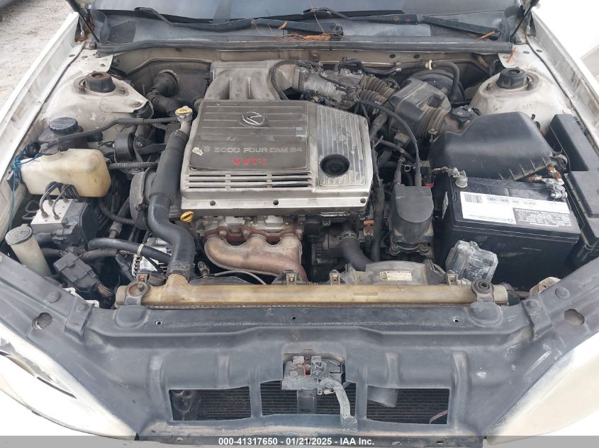 2001 Lexus Es 300 VIN: JT8BF28G210297535 Lot: 41317650