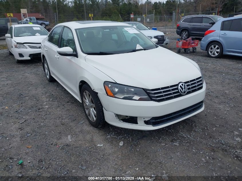 VIN 1VWBN7A33DC141142 2013 Volkswagen Passat, 2.0L... no.1