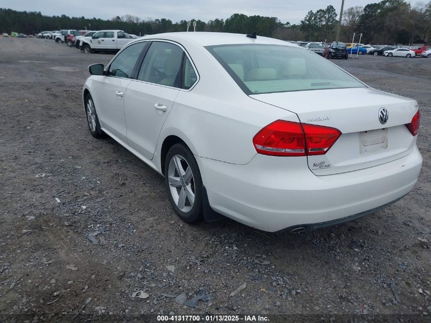 VIN 1VWBN7A33DC141142 2013 Volkswagen Passat, 2.0L... no.3