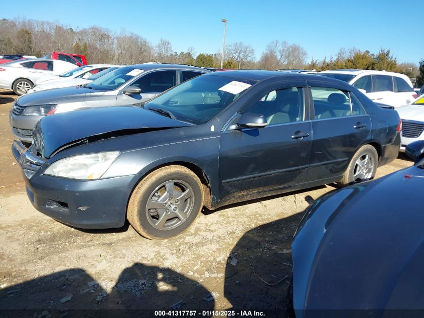 2006 Honda Accord Hybrid VIN: JHMCN36426C001201 Lot: 41317757