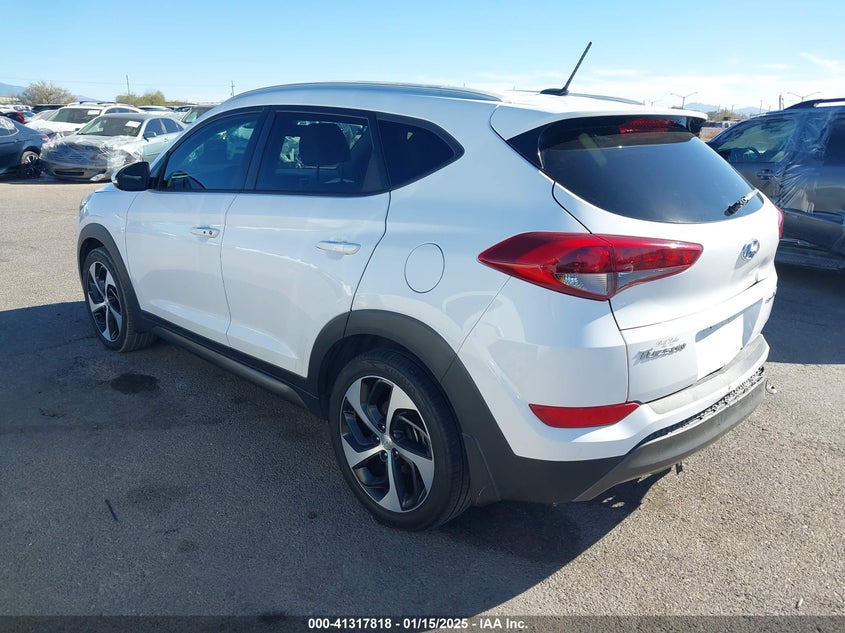 2016 HYUNDAI TUCSON VIN: KM8J33A25GU073747
