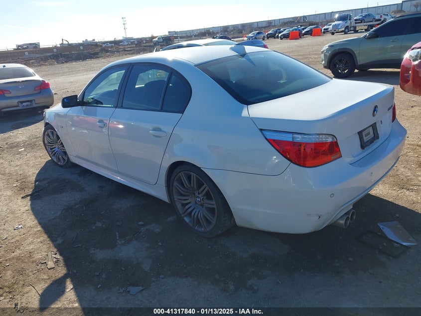2008 BMW 550I VIN: WBANW53518CT55226