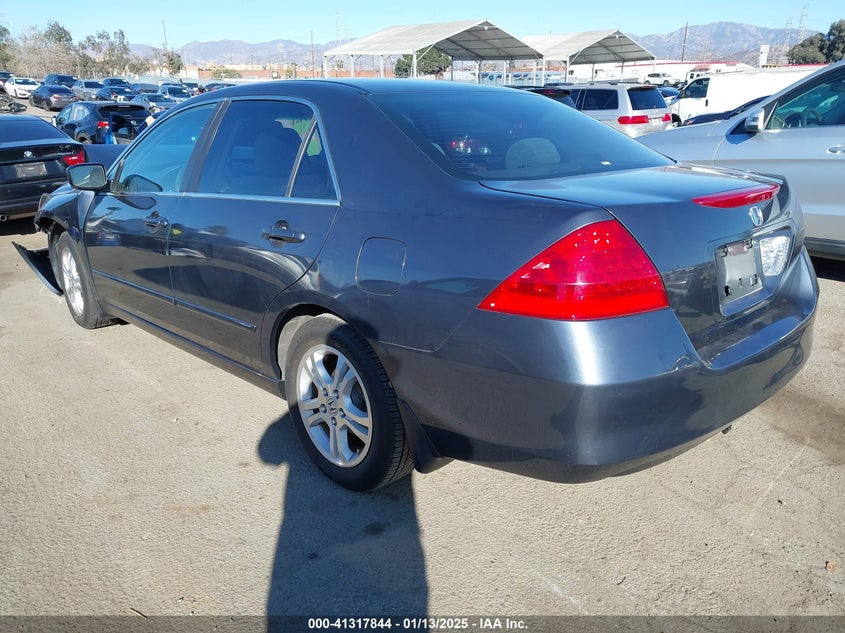 2006 HONDA ACCORD VIN: 1HGCM56726A094437