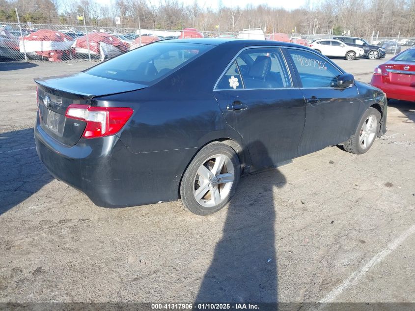 VIN 4T1BF1FK4EU752205 2014 Toyota Camry, SE no.4