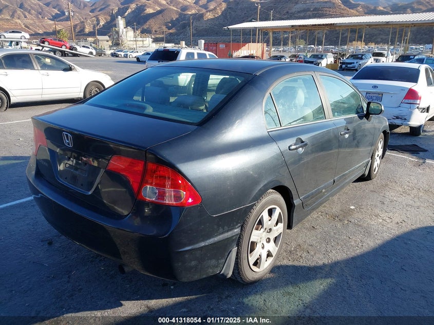 2008 HONDA CIVIC VIN: 1HGFA16578L060904