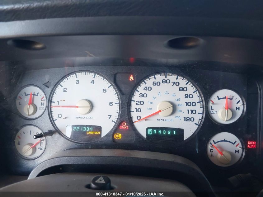 2004 Dodge Ram 1500 Slt/Laramie VIN: 1D7HA18D94S785101 Lot: 41318347