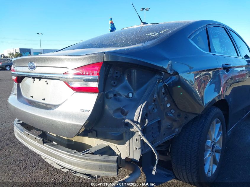 2017 FORD FUSION SE - 3FA6P0H79HR215854