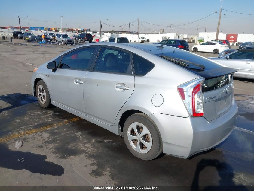 VIN JTDKN3DU2D1695574 2013 TOYOTA PRIUS no.3