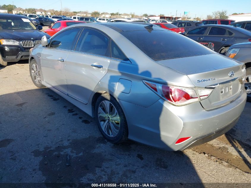 VIN KMHEC4A48EA103024 2014 HYUNDAI SONATA HYBRID no.3