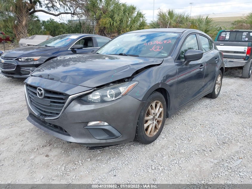 2016 MAZDA MAZDA3 I SPORT - 3MZBM1K73GM266999