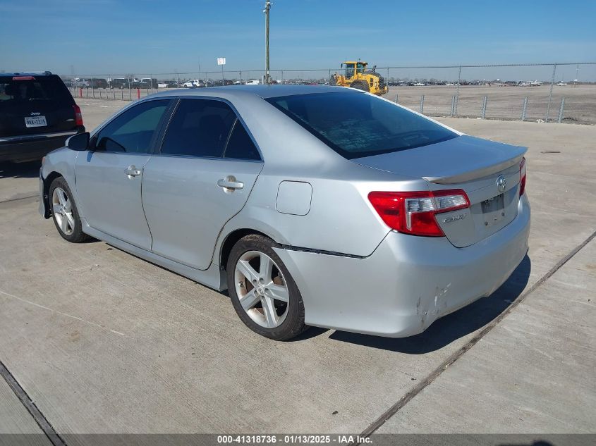 VIN 4T1BF1FK8DU213603 2013 Toyota Camry, SE no.3