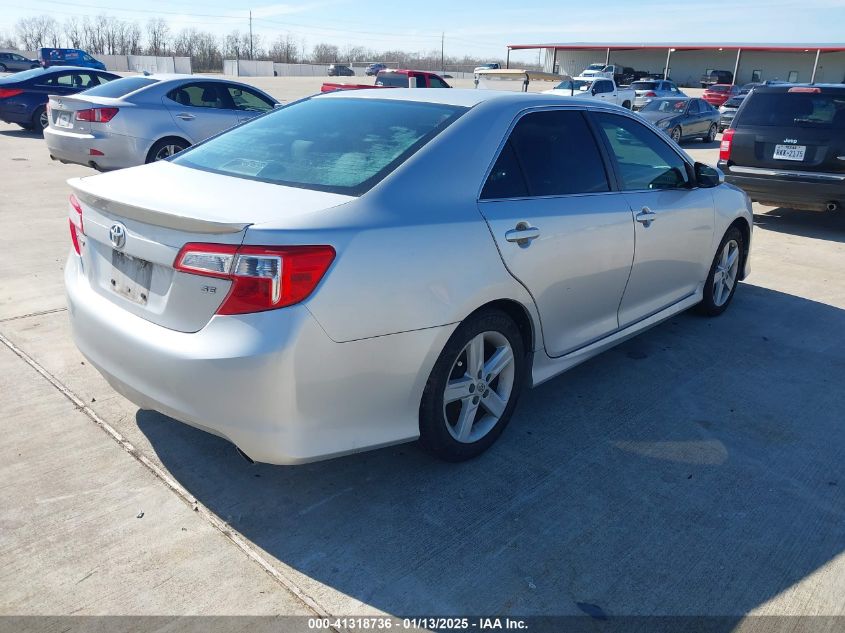 VIN 4T1BF1FK8DU213603 2013 Toyota Camry, SE no.4