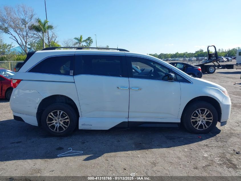 2011 Honda Odyssey Ex-L VIN: 5FNRL5H67BB078632 Lot: 41318765