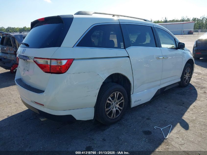 2011 Honda Odyssey Ex-L VIN: 5FNRL5H67BB078632 Lot: 41318765