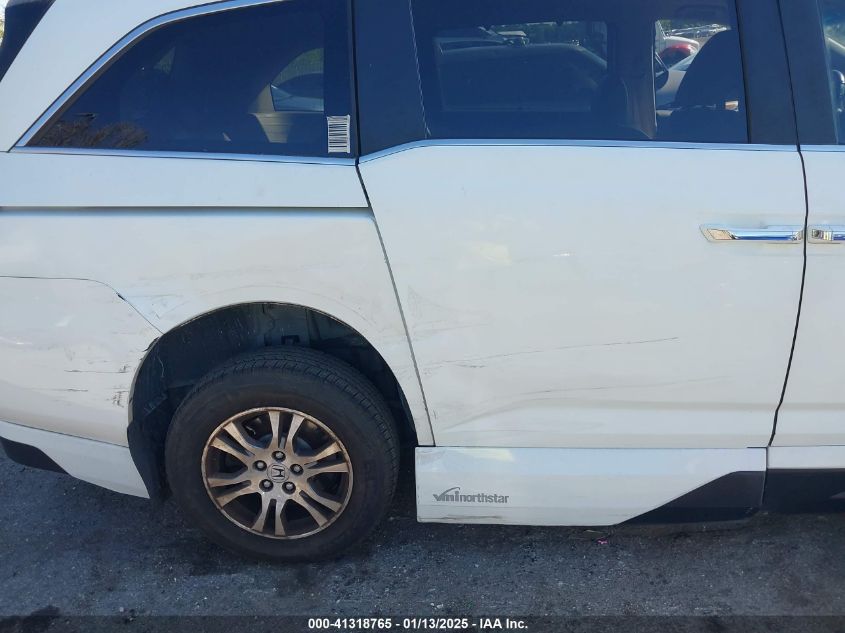 2011 Honda Odyssey Ex-L VIN: 5FNRL5H67BB078632 Lot: 41318765