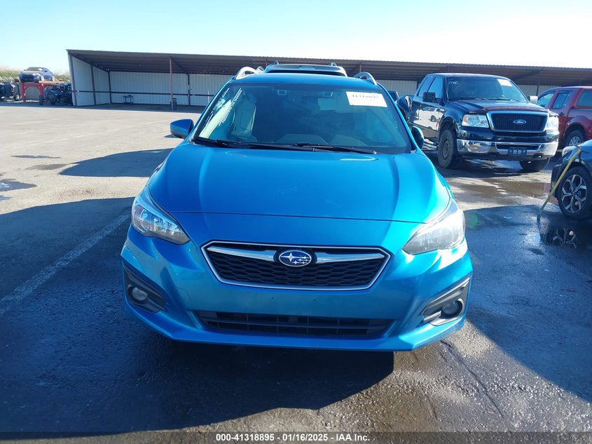 2019 SUBARU IMPREZA VIN: 4S3GTAD63K3752836