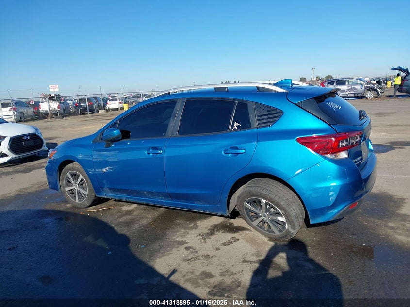 2019 SUBARU IMPREZA VIN: 4S3GTAD63K3752836