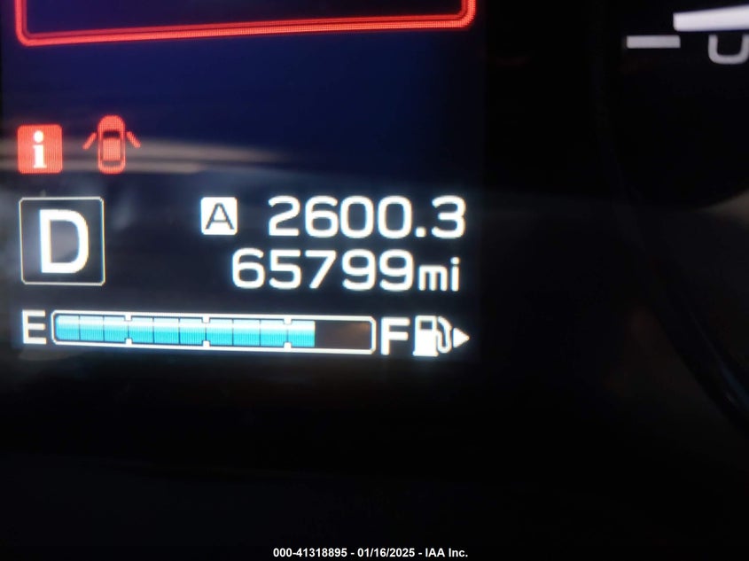 2019 SUBARU IMPREZA VIN: 4S3GTAD63K3752836