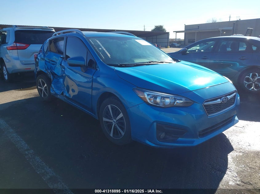 2019 SUBARU IMPREZA VIN: 4S3GTAD63K3752836