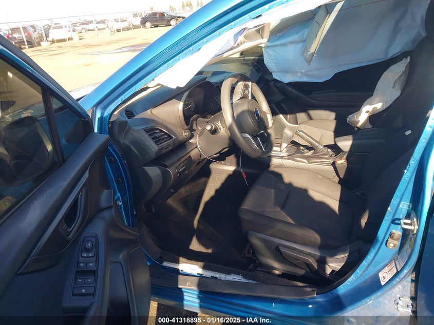 2019 SUBARU IMPREZA VIN: 4S3GTAD63K3752836